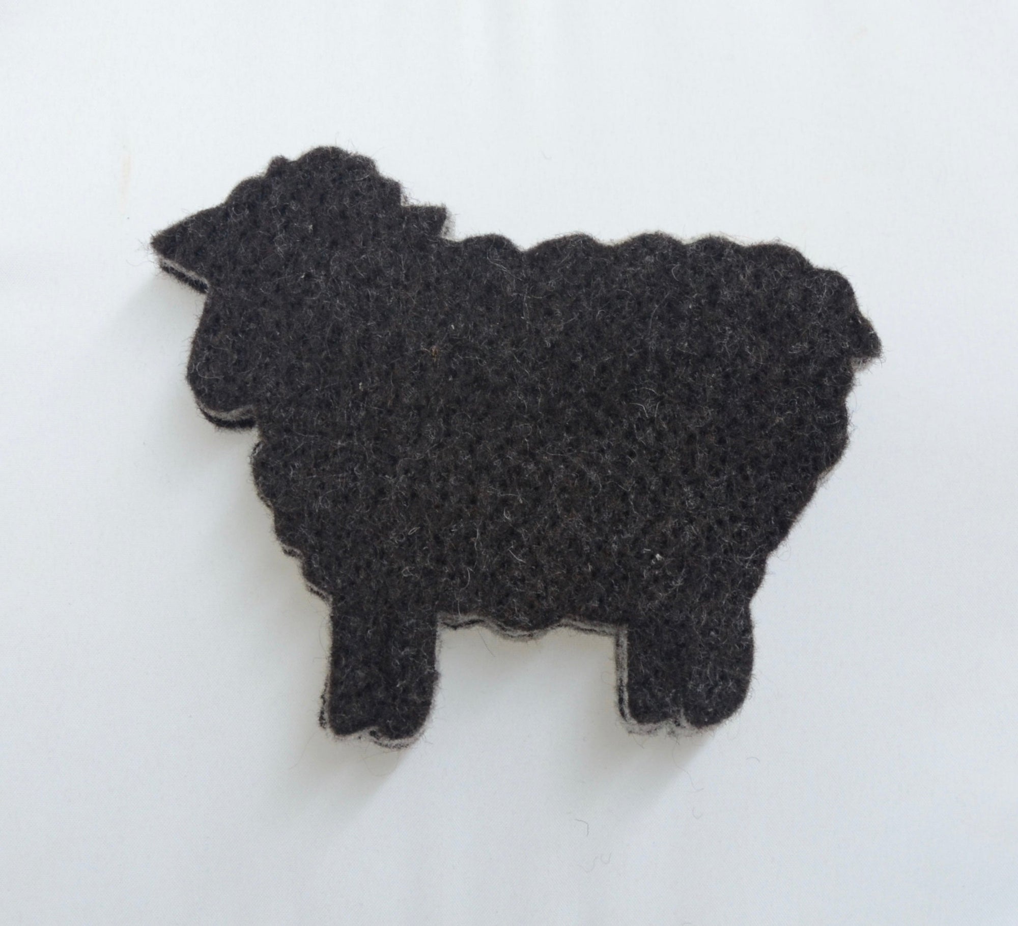 100% Wool, 4 Sheep Coaster Blanks