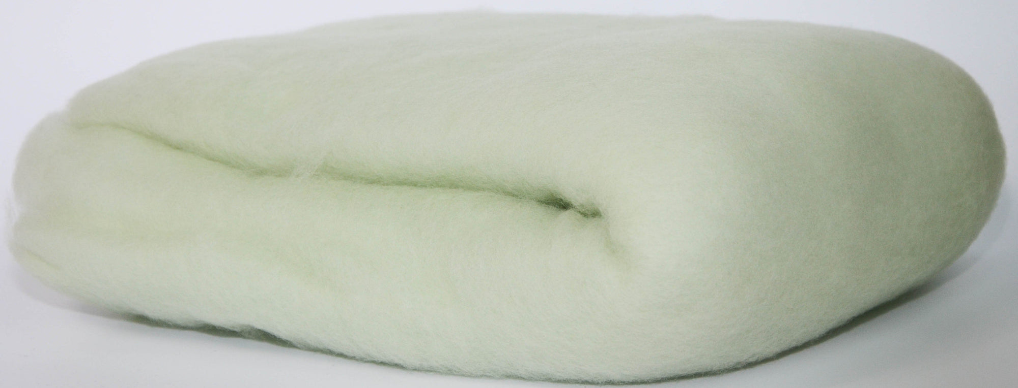 LITE GREEN- American Farm, Merino Wool Batt- Needle Felting, Wet Felting, Spinning