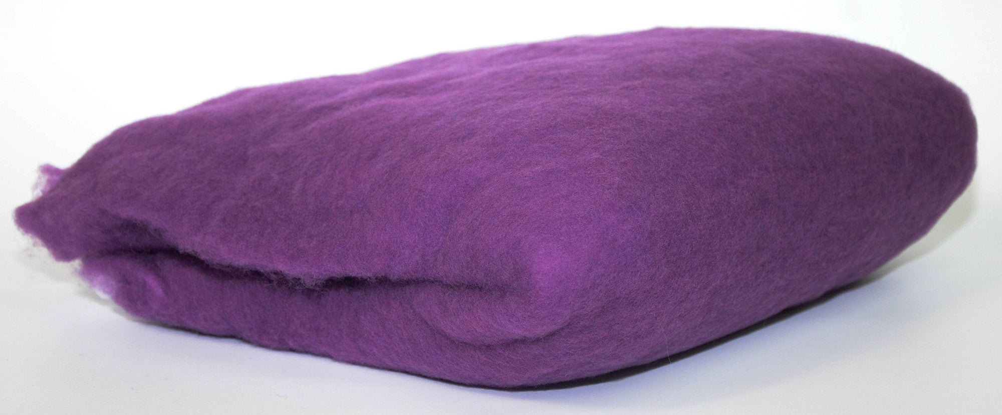 PURPLE- American Farm, Merino Wool Batt- Needle Felting, Wet Felting, Spinning