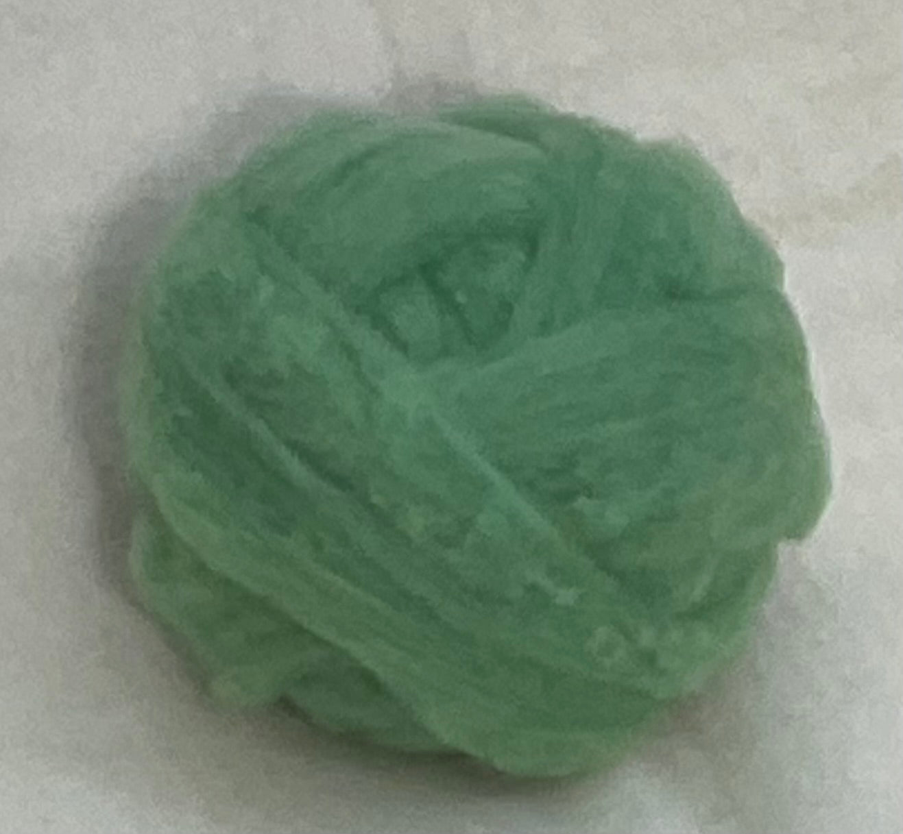 AQUA GREEN-NEW-  American Farm Wool- Merino Wool Roving for Felting, Spinning, Weaving, Fiber Art