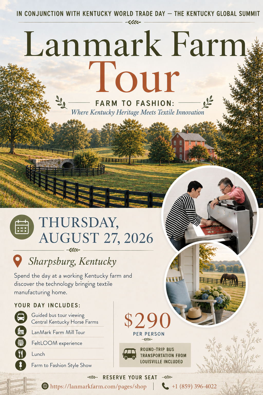 Kentucky and LanMark Farm Tour