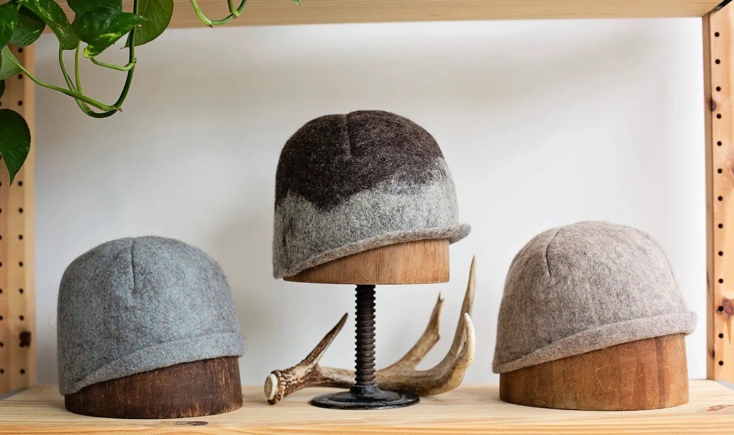 Modern Cloche in Rustic Tan