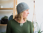 Modern Cloche in Rustic Gray