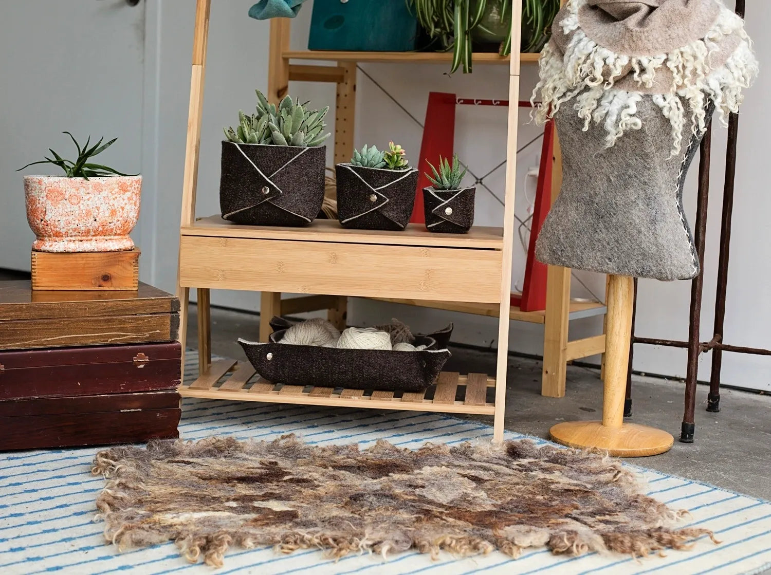 Felt Nesting Baskets - Set of 3