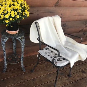 Felted Merino Wool Throw