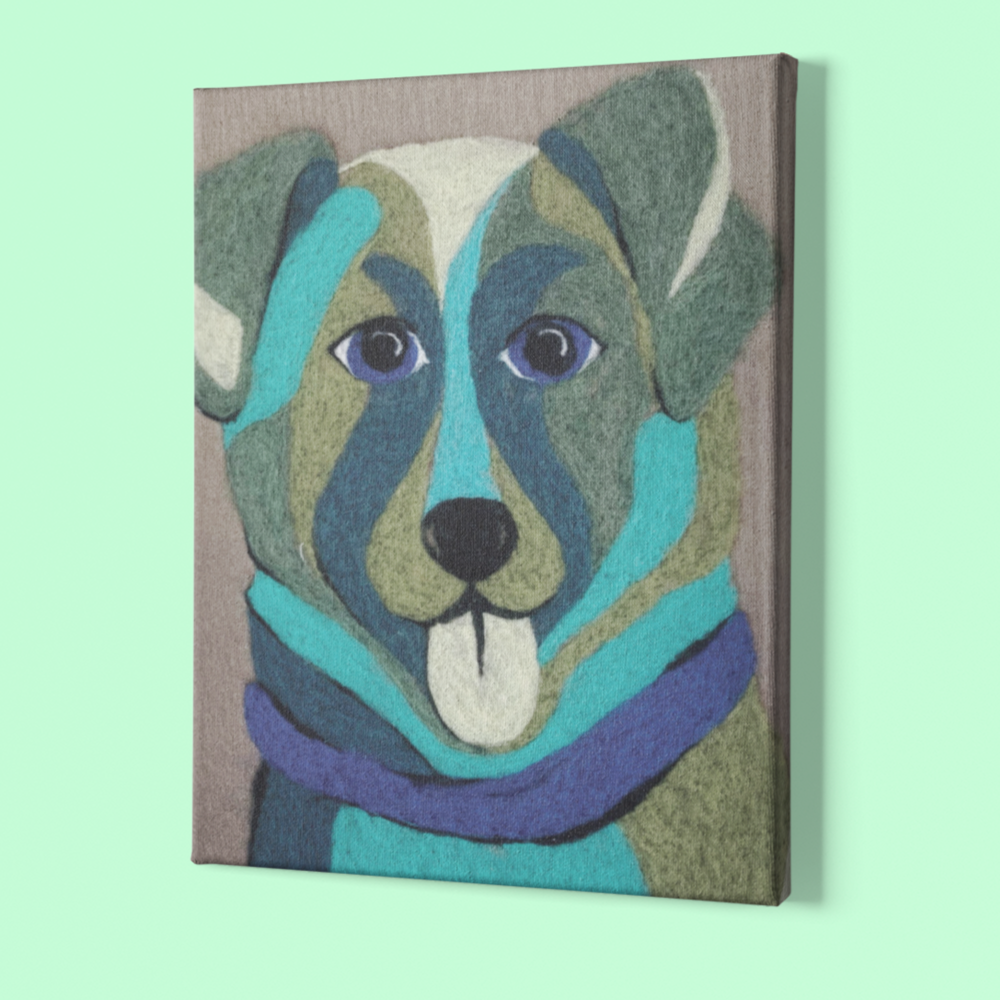 Pup Needle-Felting Kit | 100% Wool & Recycled Plastic | 10 x 13 inches