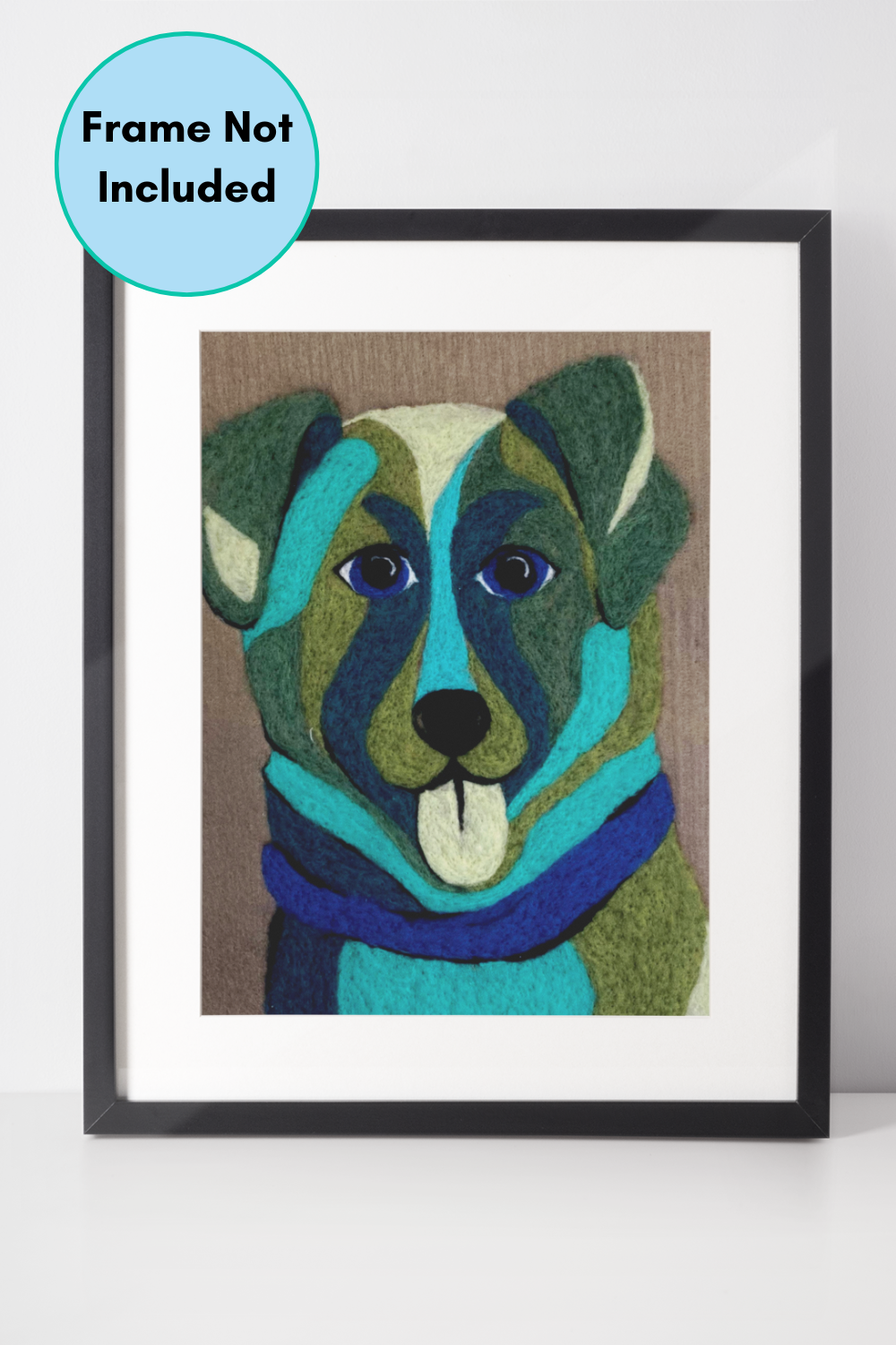 Pup Needle-Felting Kit | 100% Wool & Recycled Plastic | 10 x 13 inches
