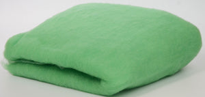 AQUA GREEN- American Farm, Merino Wool Batt- Needle Felting, Wet Felting, Spinning