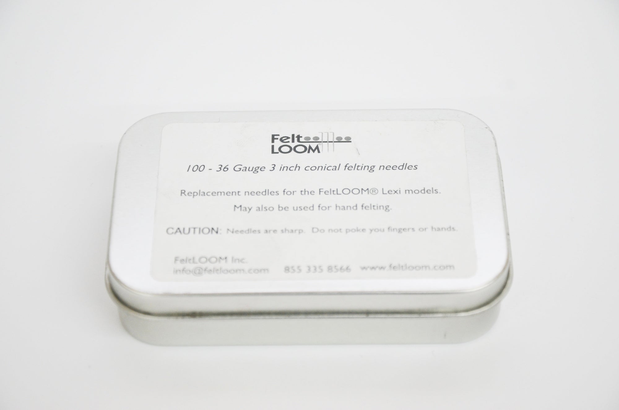 NEEDLES-36 Gauge Conical Felting Needles - 3" - 100 Pack- (LEXI model)