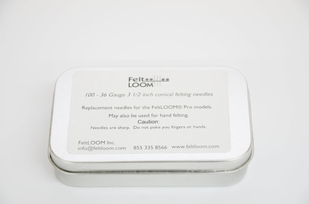 NEEDLES-36 Gauge Conical Felting Needles- 3 1/2" - 100 Pack