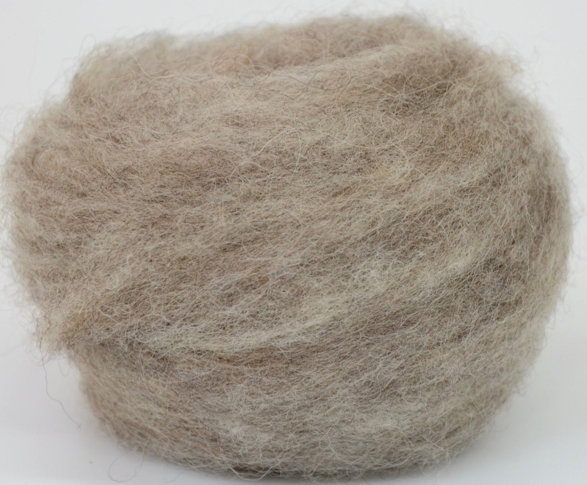 NATURAL BROWN- American Farm Wool- Medium Grade Wool Roving for Felting, Spinning, Weaving, Fiber Art