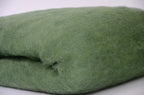 MOSS GREEN- American Farm, Medium Grade Wool Batt- Needle Felting, Wet Felting, Spinning