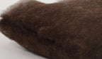 NATURAL DARK BROWN- American Farm, Medium Grade Wool Batt- Needle Felting, Wet Felting, Spinning