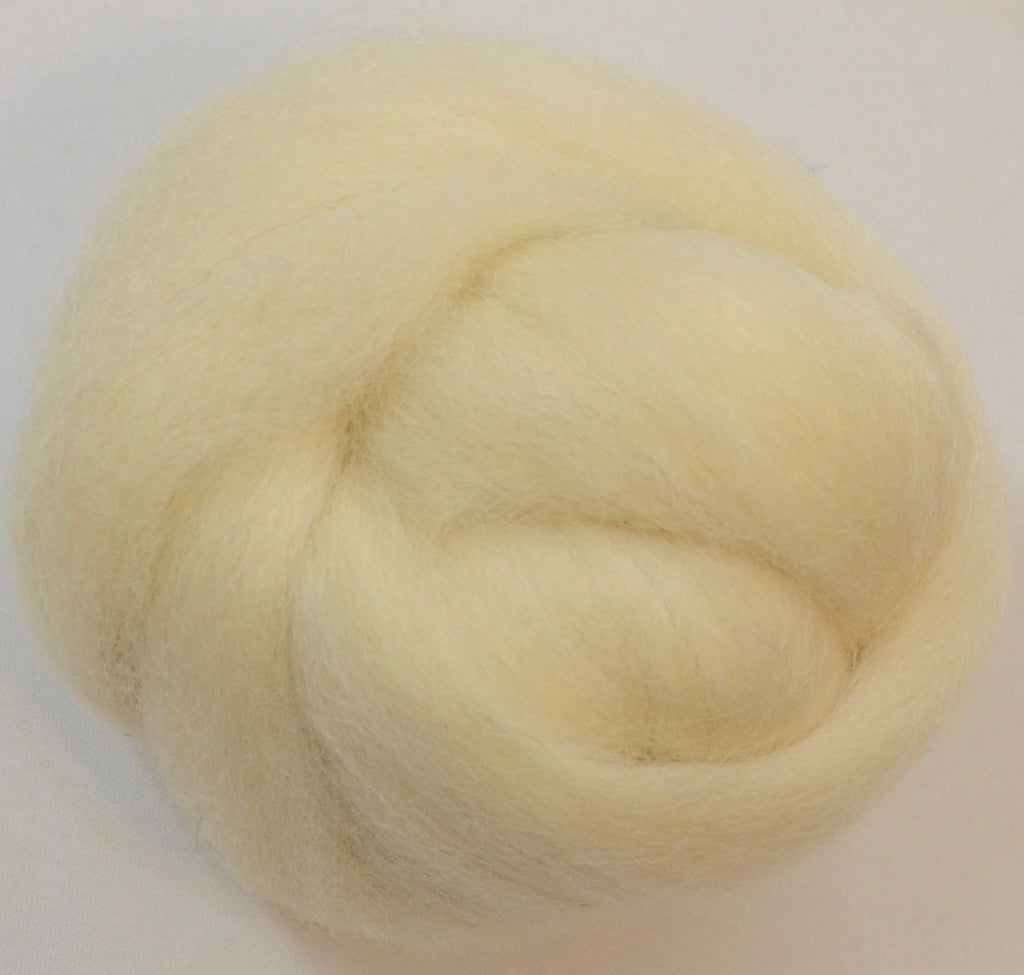NATURAL- American Farm Wool- Merino Wool Roving for Felting, Spinning, Weaving, Fiber Art