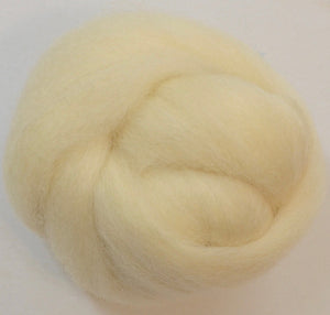 NATURAL- American Farm Wool- Merino Wool Roving for Felting, Spinning, Weaving, Fiber Art