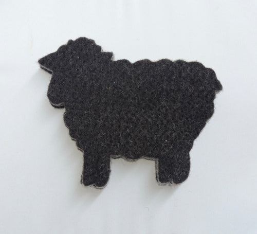 100% Wool, 4 Sheep Coaster Blanks