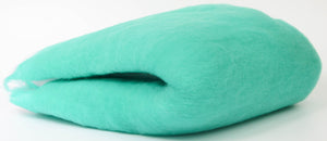 JADE GREEN- American Farm, Merino Wool Batt- Needle Felting, Wet Felting, Spinning