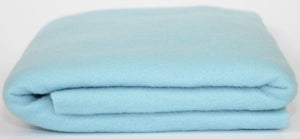LITE BLUE-Merino Wool Prefelt  28" x 58"- Needle Felting, Wet Felting, Fiber Art