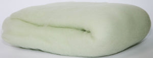 LITE GREEN- American Farm, Merino Wool Batt- Needle Felting, Wet Felting, Spinning