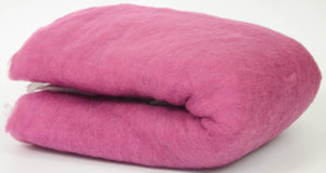 REDGRAPE- American Farm, Merino Wool Batt- Needle Felting, Wet Felting, Spinning