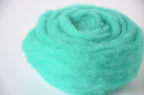 JADE GREEN- American Farm Wool- Merino Wool Roving for Felting, Spinning, Weaving, Fiber Art