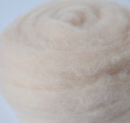 BEIGE- American Farm Wool- Merino Wool Roving for Felting, Spinning, Weaving, Fiber Art