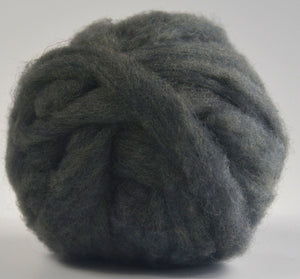 SILVER GRAY- American Farm Wool- Merino Wool Roving for Felting, Spinning, Weaving, Fiber Art