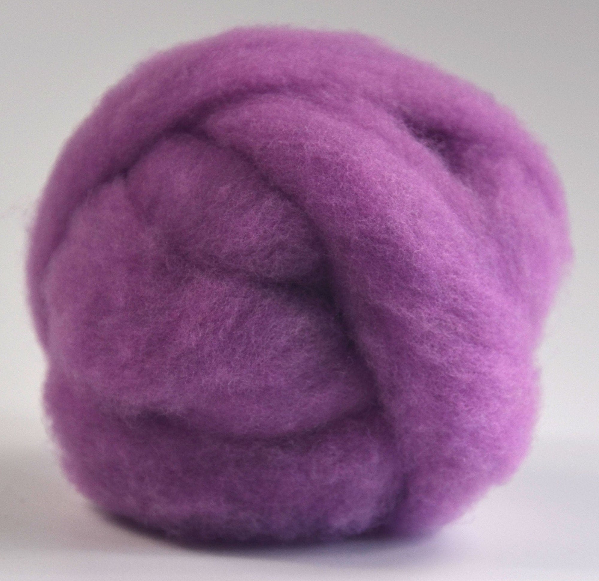 ORCHID- American Farm Wool- Merino Wool Roving for Felting, Spinning, Weaving, Fiber Art