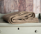 NATURAL BROWN- Kentucky Wool Prefelt, 2 X 3 ft.- for needle felting - craft backing made on a Feltloom from small farm wool