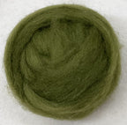 ENGLISH IVY- American Farm Wool - Medium Grade Wool Roving for Felting, Spinning, Weaving, Fiber Art